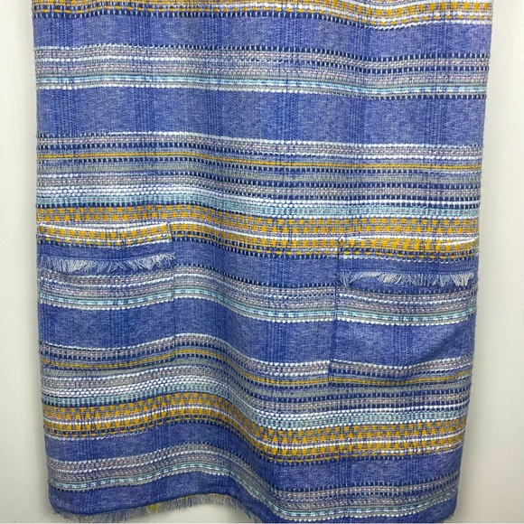 Anthropologie Akemi and Kin Women’s Tweed Shift Dress Patch Pockets Size 8 Fall - Picture 5 of 10